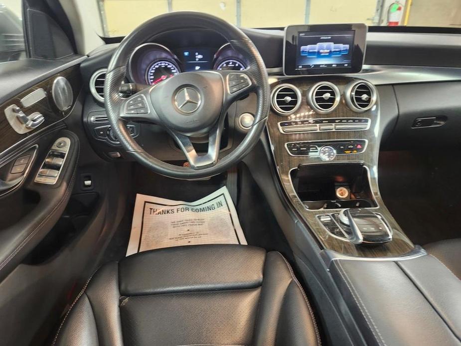 used 2015 Mercedes-Benz C-Class car, priced at $17,464