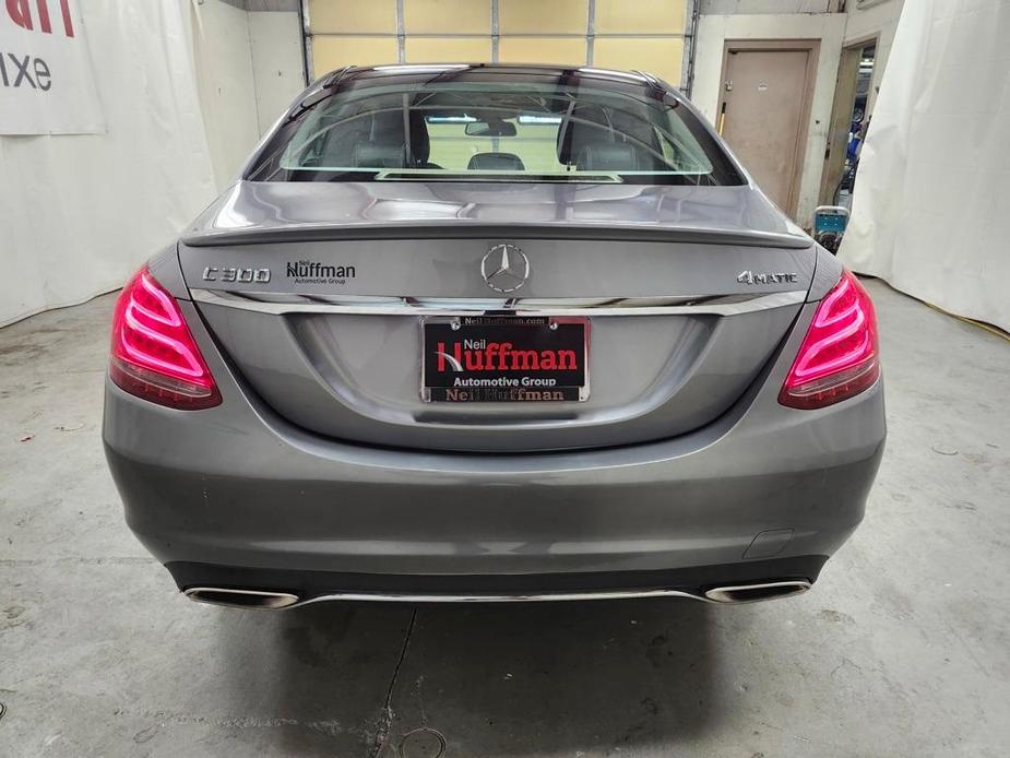 used 2015 Mercedes-Benz C-Class car, priced at $17,464