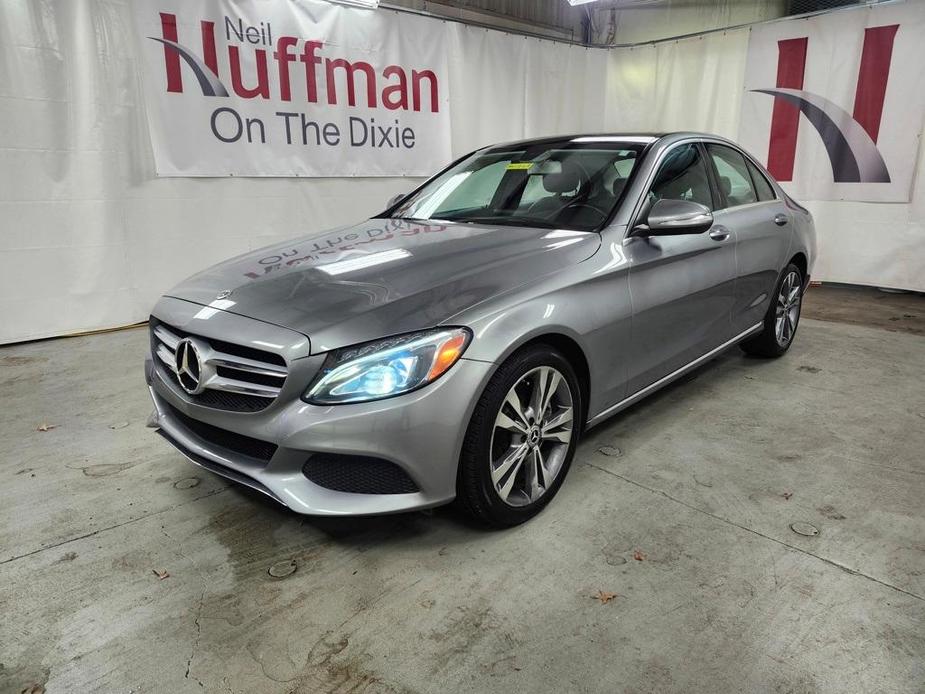 used 2015 Mercedes-Benz C-Class car, priced at $17,464