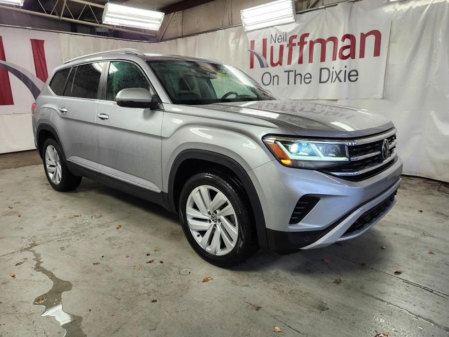 used 2021 Volkswagen Atlas car, priced at $29,141