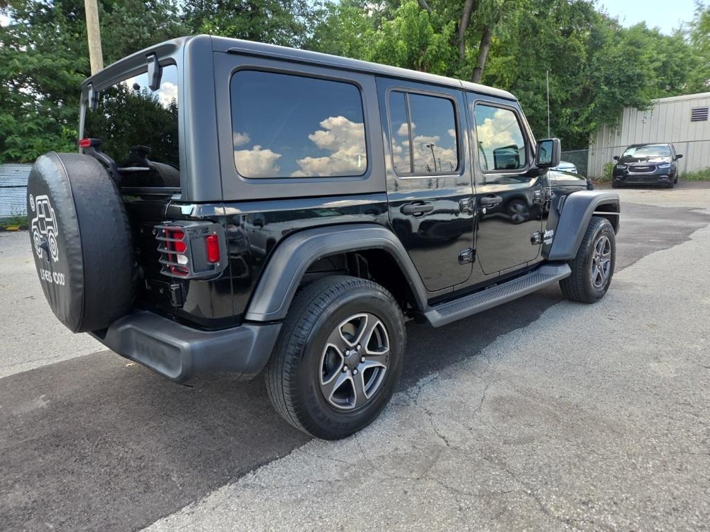 used 2018 Jeep Wrangler Unlimited car, priced at $22,350