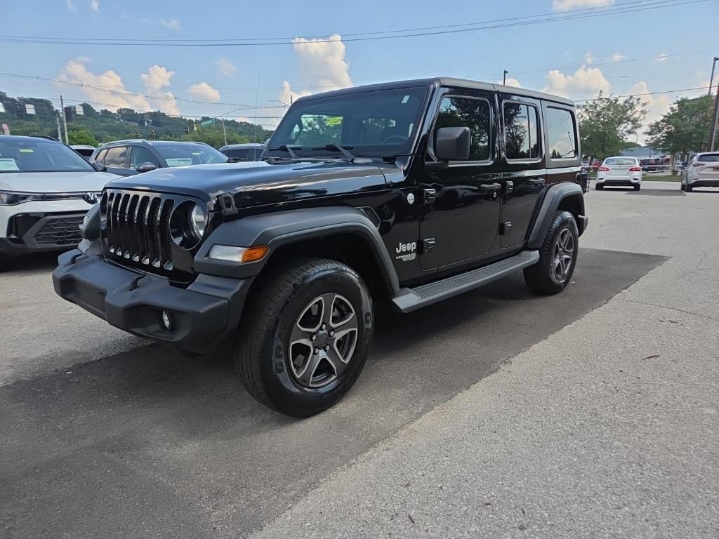 used 2018 Jeep Wrangler Unlimited car, priced at $22,350