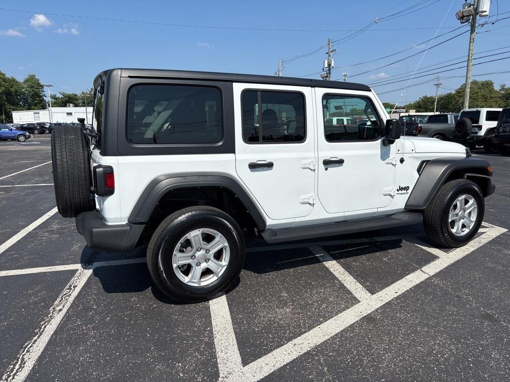 used 2022 Jeep Wrangler Unlimited car, priced at $28,787