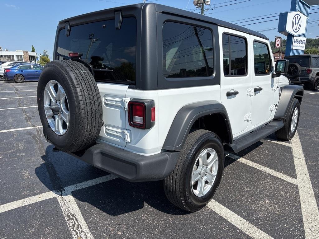 used 2022 Jeep Wrangler Unlimited car, priced at $28,787