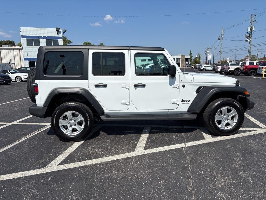 used 2022 Jeep Wrangler Unlimited car, priced at $28,787