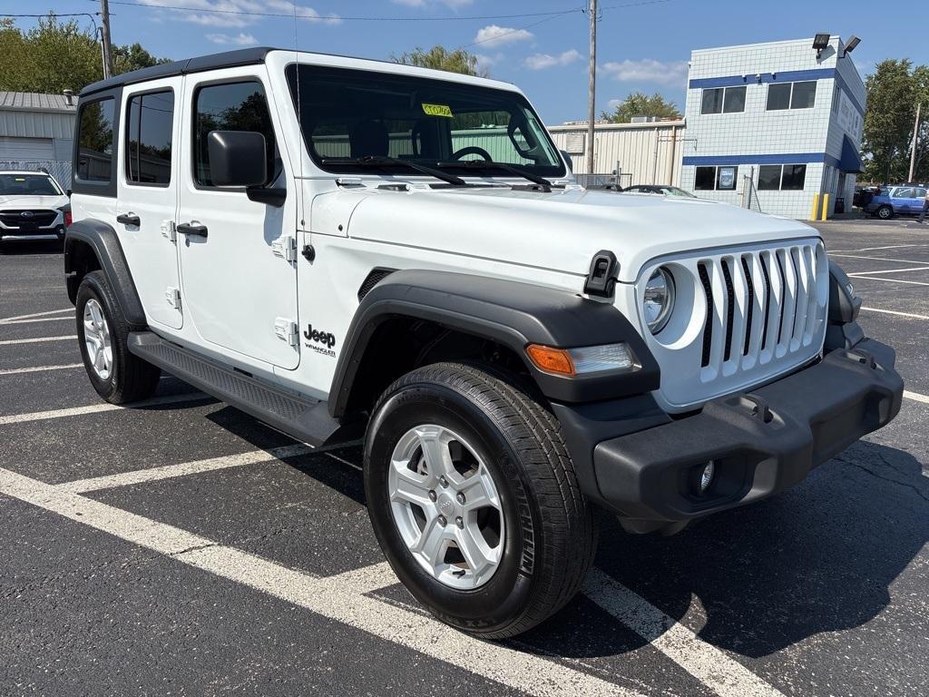 used 2022 Jeep Wrangler Unlimited car, priced at $28,787