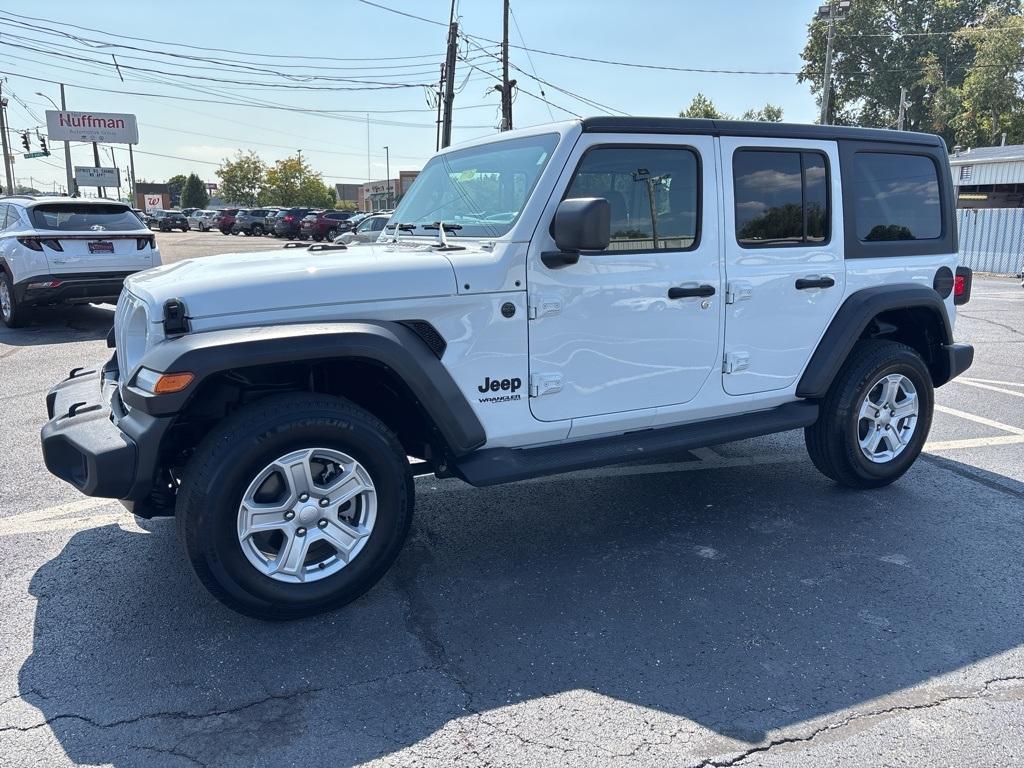 used 2022 Jeep Wrangler Unlimited car, priced at $28,787