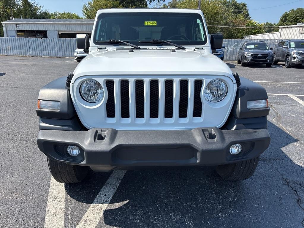 used 2022 Jeep Wrangler Unlimited car, priced at $28,787