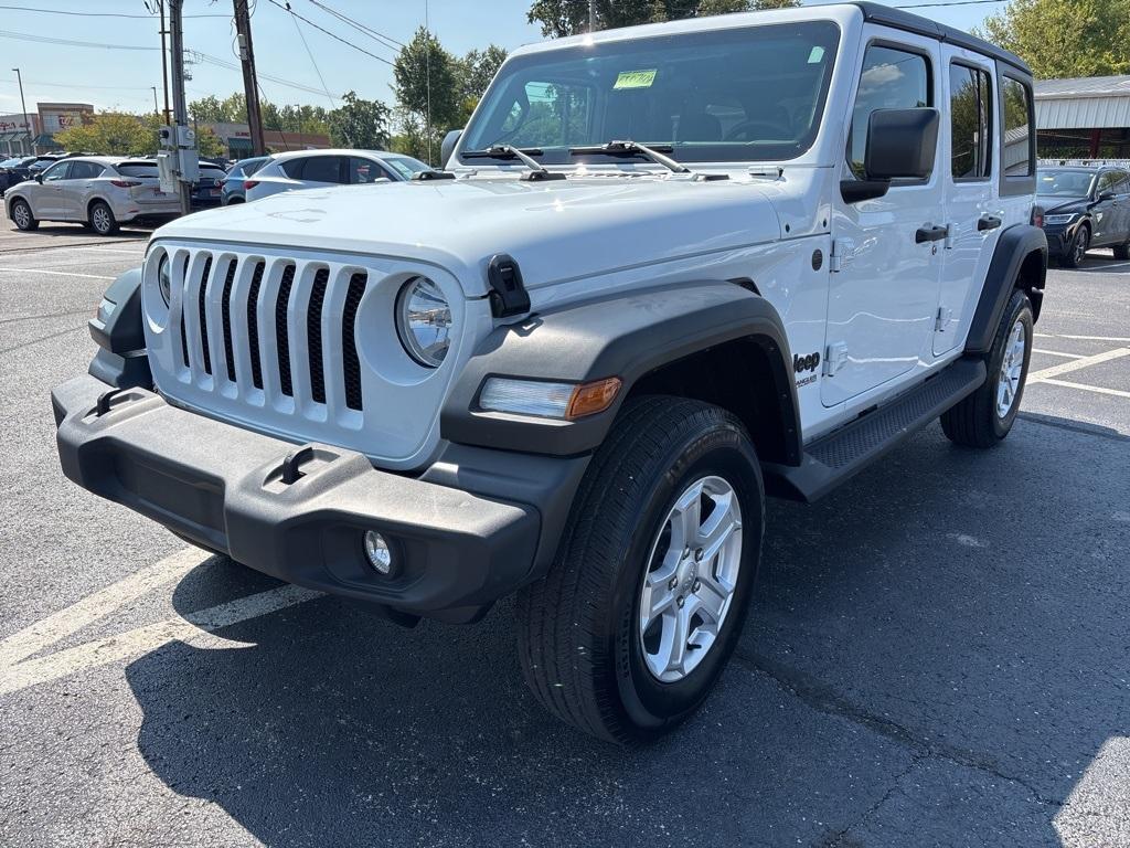 used 2022 Jeep Wrangler Unlimited car, priced at $28,787