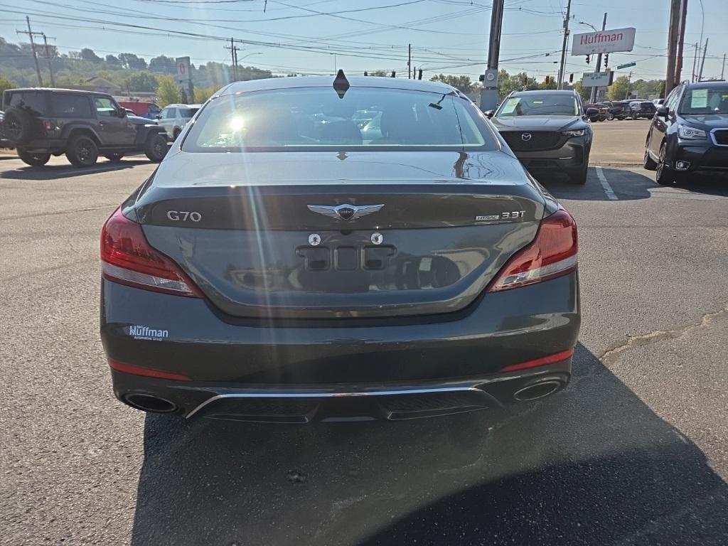 used 2021 Genesis G70 car, priced at $26,250