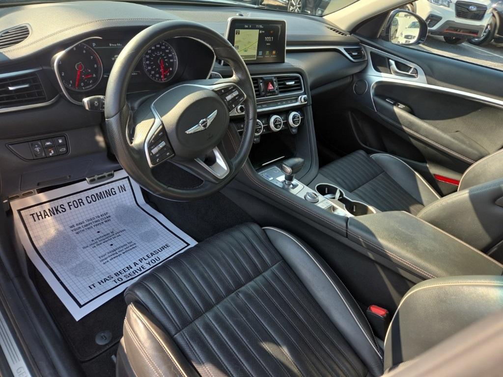 used 2021 Genesis G70 car, priced at $26,250