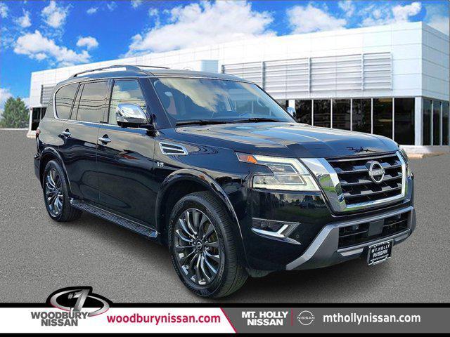 used 2021 Nissan Armada car, priced at $41,495