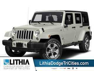 used 2017 Jeep Wrangler Unlimited car, priced at $21,788