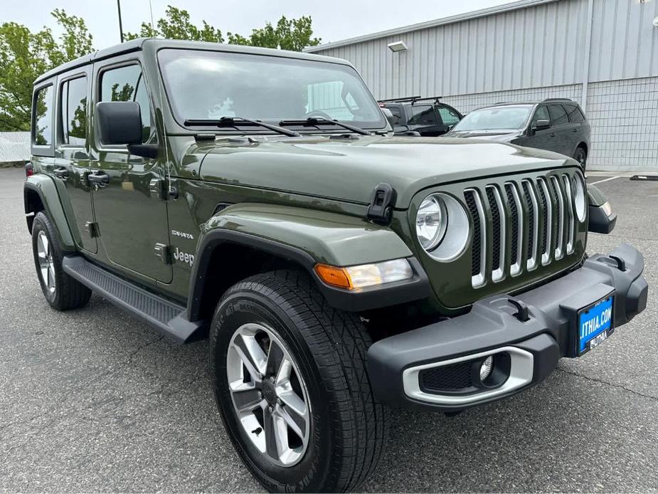 used 2022 Jeep Wrangler Unlimited car, priced at $37,999