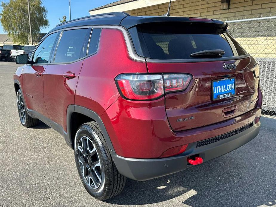 used 2021 Jeep Compass car, priced at $19,688