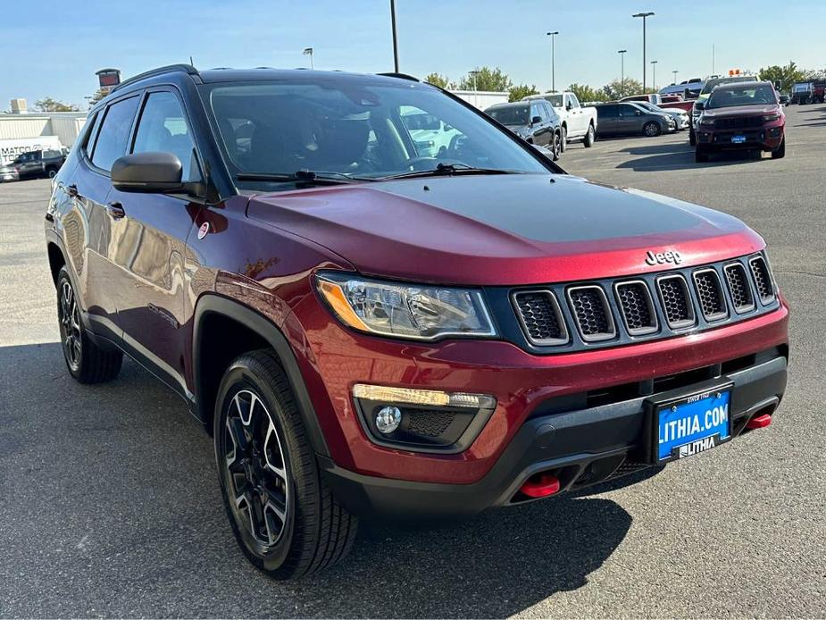 used 2021 Jeep Compass car, priced at $19,688