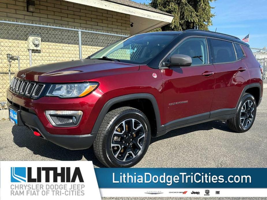 used 2021 Jeep Compass car, priced at $19,688