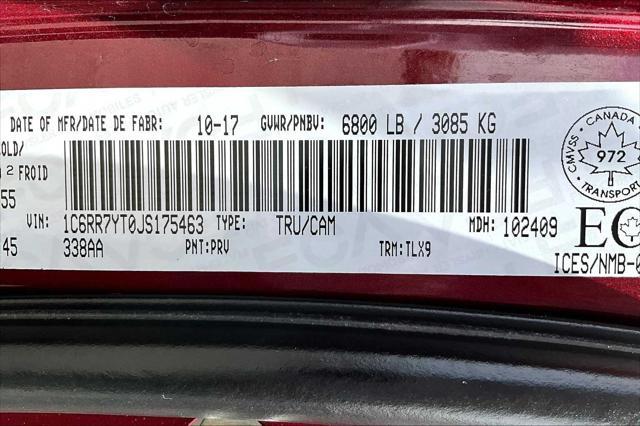 used 2018 Ram 1500 car, priced at $31,788