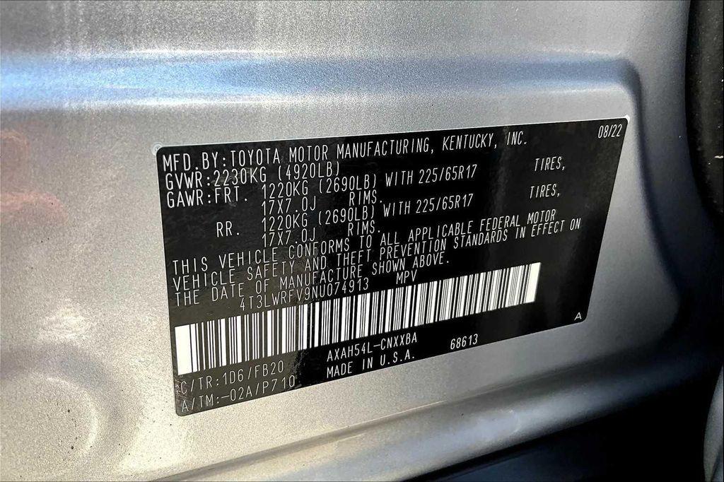 used 2022 Toyota RAV4 Hybrid car, priced at $24,788