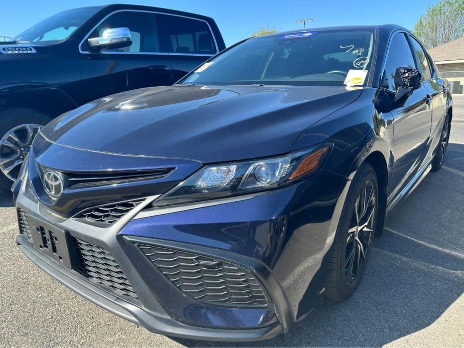 used 2021 Toyota Camry car, priced at $23,247