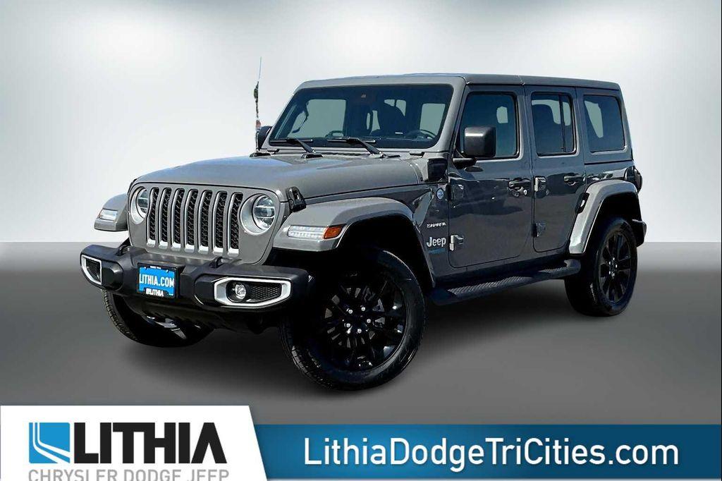 used 2021 Jeep Wrangler Unlimited 4xe car, priced at $28,988