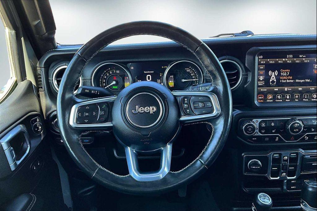 used 2021 Jeep Wrangler Unlimited 4xe car, priced at $28,988