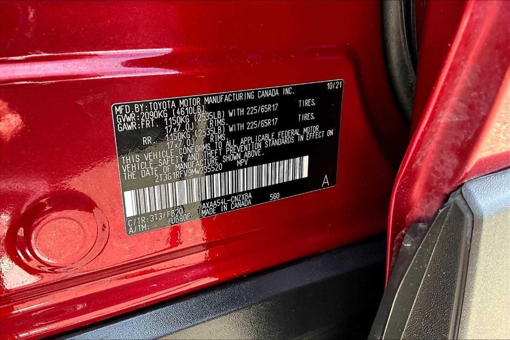 used 2021 Toyota RAV4 car, priced at $28,999