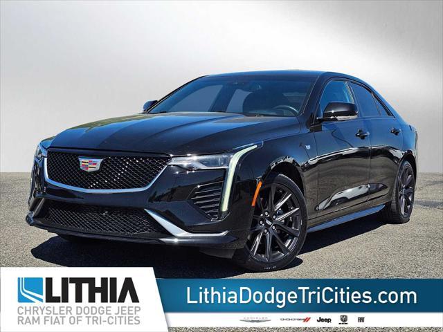 used 2021 Cadillac CT4 car, priced at $33,999
