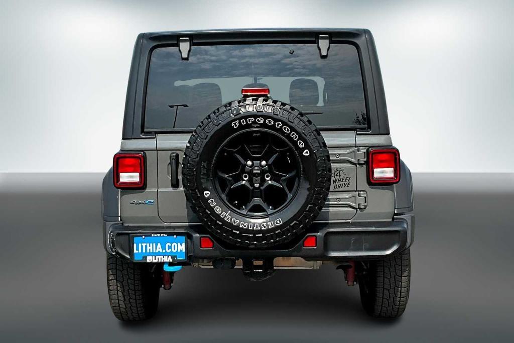 used 2023 Jeep Wrangler 4xe car, priced at $28,488