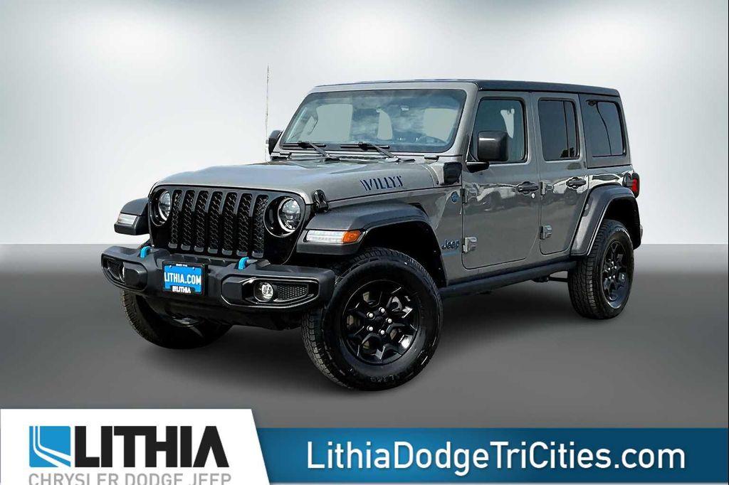 used 2023 Jeep Wrangler 4xe car, priced at $25,988