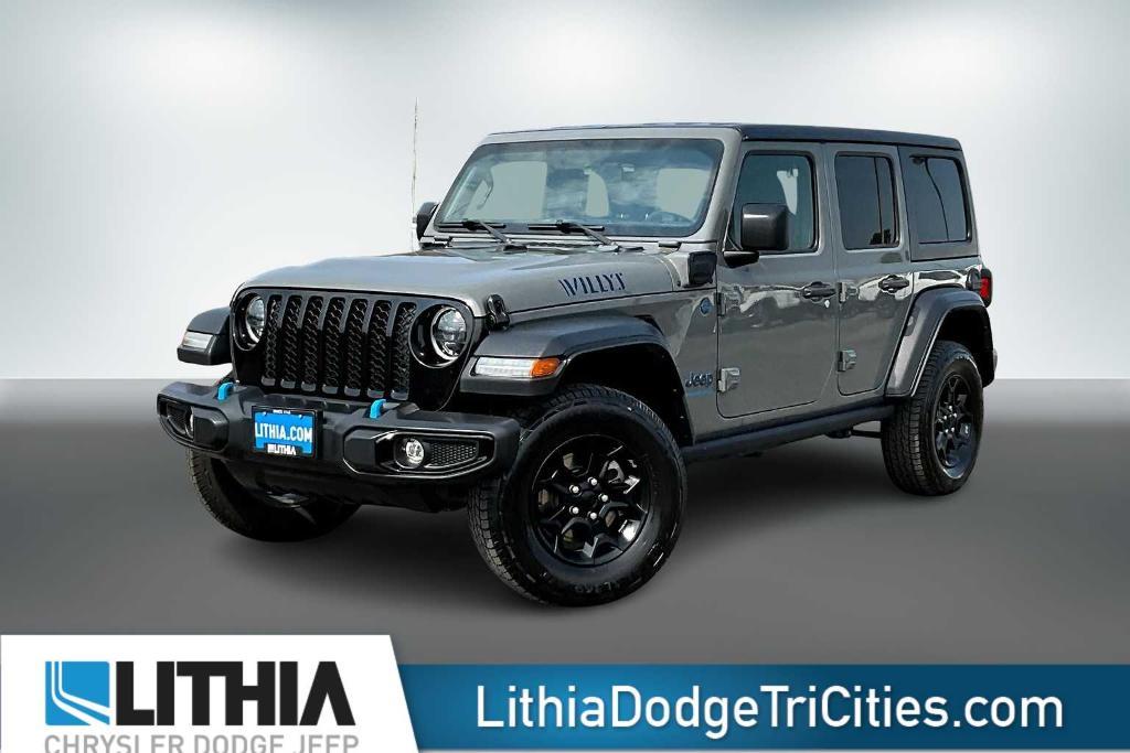 used 2023 Jeep Wrangler 4xe car, priced at $28,488