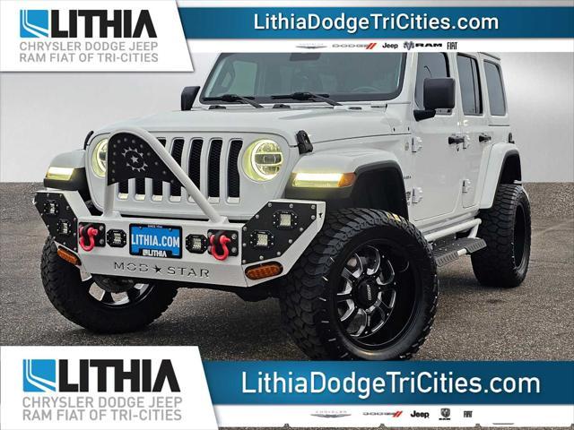 used 2021 Jeep Wrangler Unlimited car, priced at $34,498