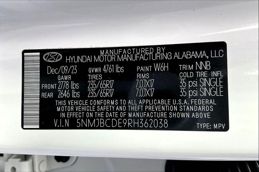 used 2024 Hyundai Tucson car, priced at $20,888