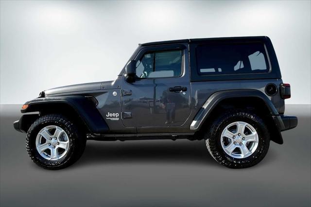 used 2021 Jeep Wrangler car, priced at $27,688