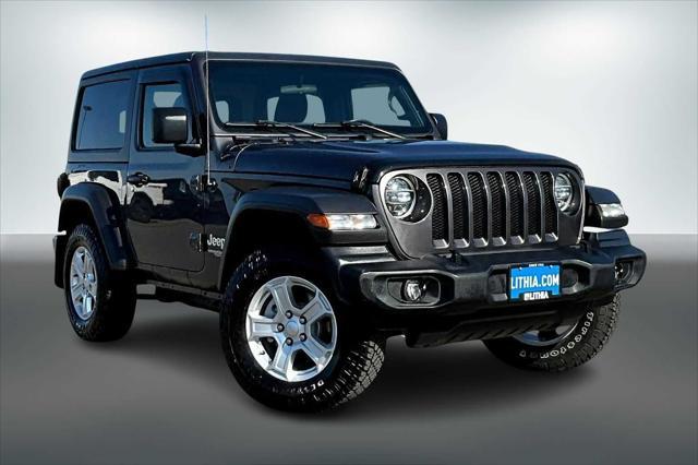 used 2021 Jeep Wrangler car, priced at $27,688