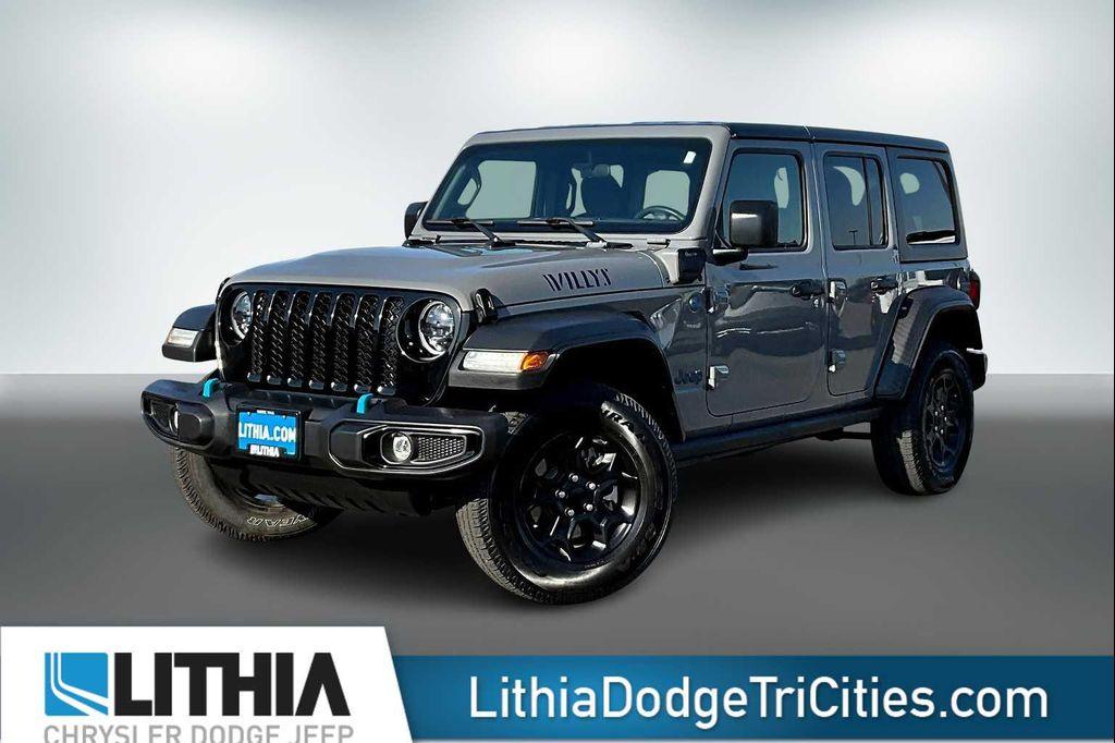 used 2023 Jeep Wrangler 4xe car, priced at $25,488