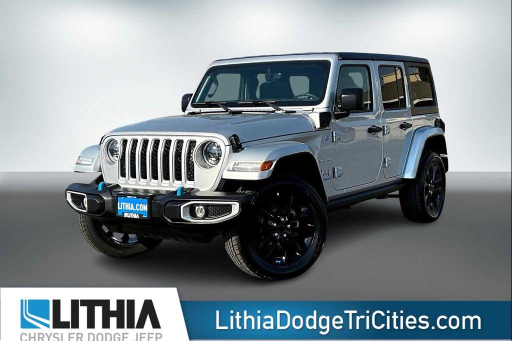 used 2023 Jeep Wrangler 4xe car, priced at $27,188