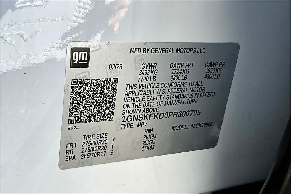 used 2023 Chevrolet Suburban car, priced at $45,488