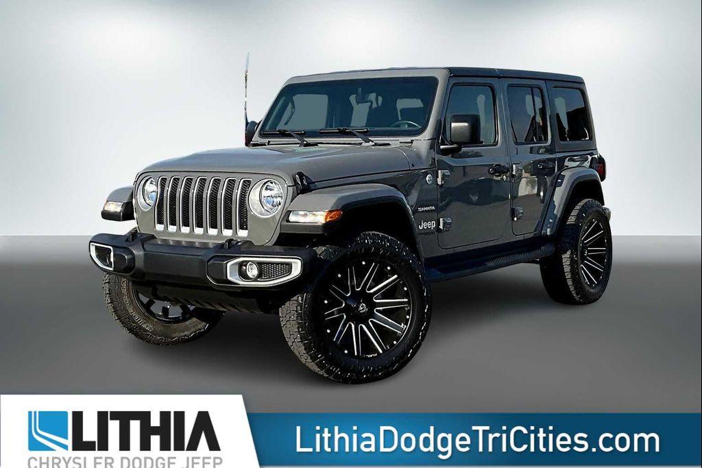 used 2022 Jeep Wrangler Unlimited car, priced at $36,688