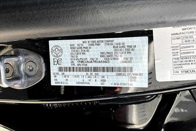 used 2024 Ford Escape car, priced at $30,899