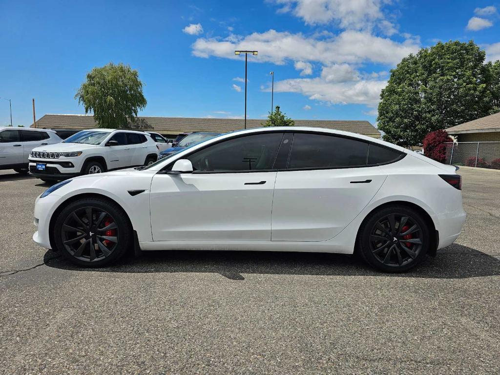 used 2021 Tesla Model 3 car, priced at $23,599