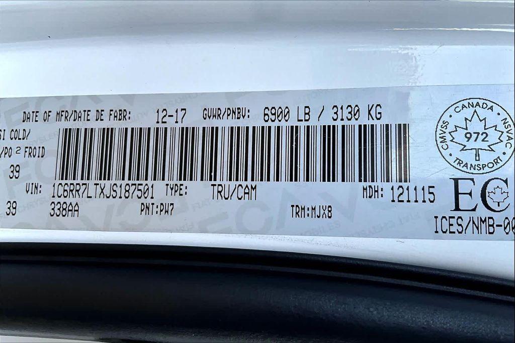 used 2018 Ram 1500 car, priced at $26,488