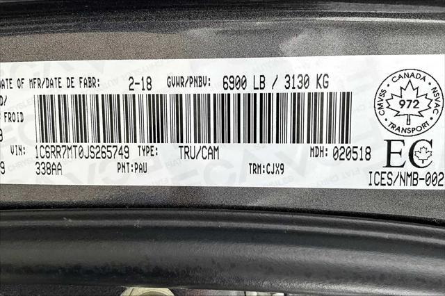 used 2018 Ram 1500 car, priced at $31,888