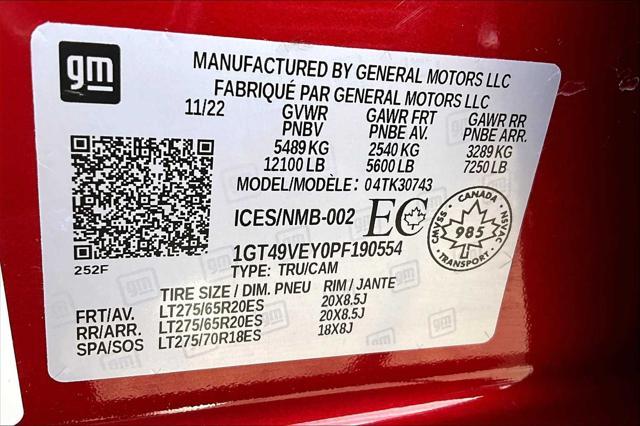 used 2023 GMC Sierra 3500 car, priced at $60,788