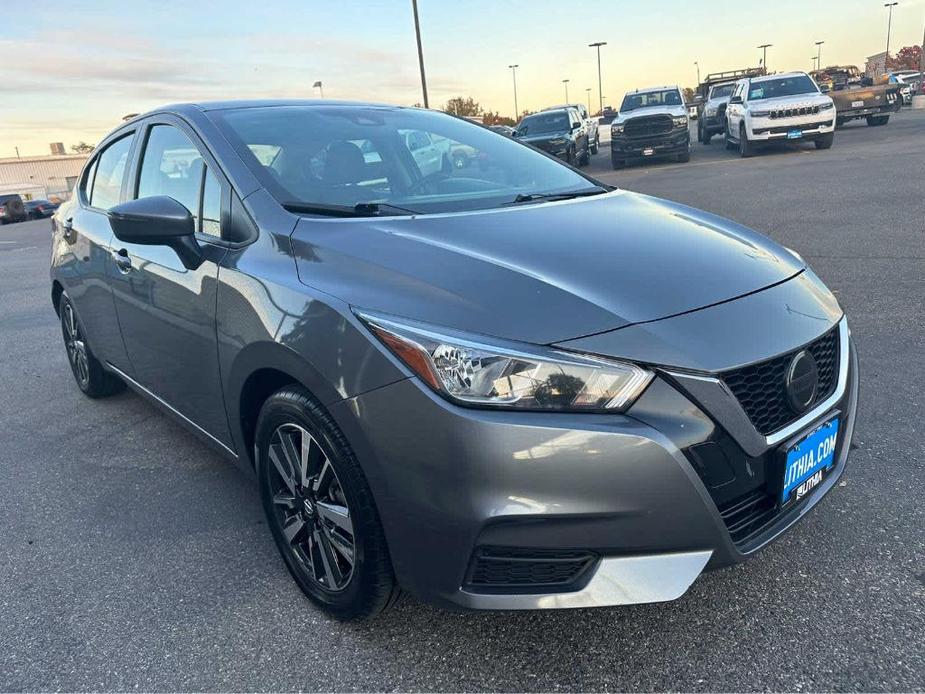 used 2021 Nissan Versa car, priced at $14,288