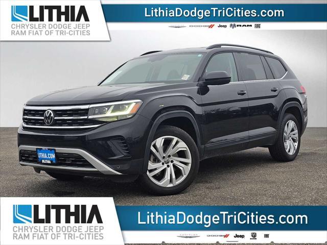 used 2021 Volkswagen Atlas car, priced at $26,588