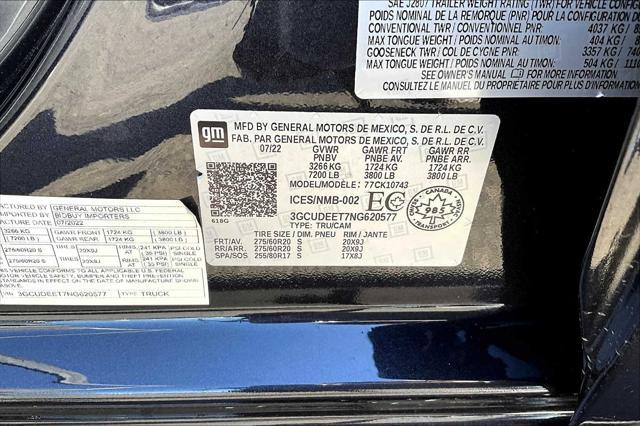 used 2022 Chevrolet Silverado 1500 car, priced at $46,799