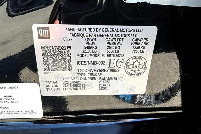 used 2024 GMC Sierra 3500 car, priced at $70,999