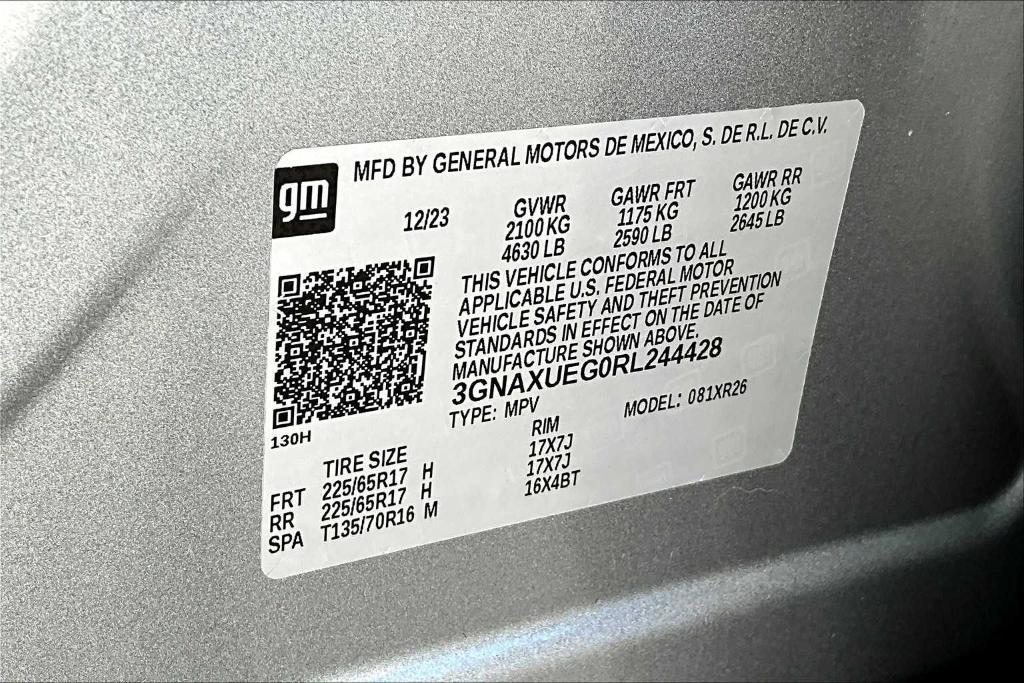 used 2024 Chevrolet Equinox car, priced at $22,788