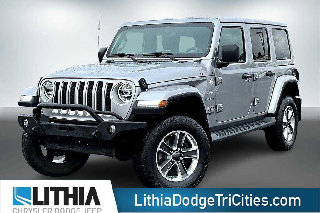 used 2019 Jeep Wrangler Unlimited car, priced at $28,488